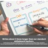 Pentel Maxiflo Pack of 4 Whiteboard Bullet Marker Broad Tip-Black,