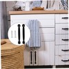 Gadpiparty 10pcs Sturdy American Style Cabinet Handles Black Drawer Knobs
