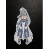 Snow Combatants will be Dispatched Glossy Sticker Anime Appliances, Windows!