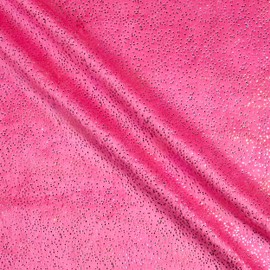 Shannon Studio Minky Cuddle Sparkle Glitter Fuchsia/Multi, Fabric by the Yard