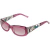 Ed Hardy 906 Pink Sunglasses with Leather Case