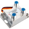 Schwaiger VTF7762 531 - cable splitters or combiners (Silver)