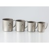 Snow Peak Titanium Single Wall 220 Mug,6.72 x 6.72 x