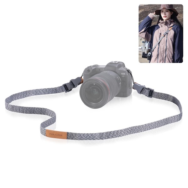 jusmo FALCAM Maglink Quick Magnetic Buckle Camera Shoulder Strap, Camera