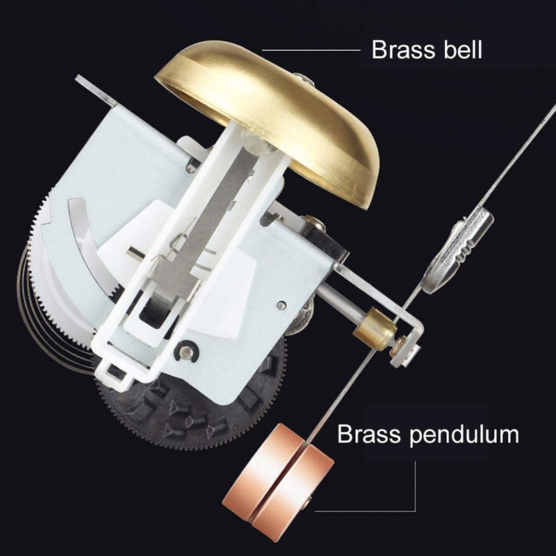 Metal Mechanical Core Metronome Traditional Metronome in Pyramid Style for