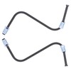 MOTOKU Pair Front Brake tube Caliper to Flex Hose for