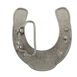 buckles zone Horseshoe Belt Buckle Silver Metal Bling Men Women Cowboy cowgirl Western Rodeo