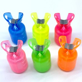 LEXOR Egi Holder Case Safety Hook Protective Hook Cover Skeleton Colorful Fishing Stinging Fishing Squid Rigging Fishing Medium Pink Set of 30