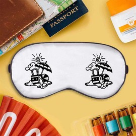 'Summer Holiday Essentials' Sleep/Travel Eye Mask (EY00016018)