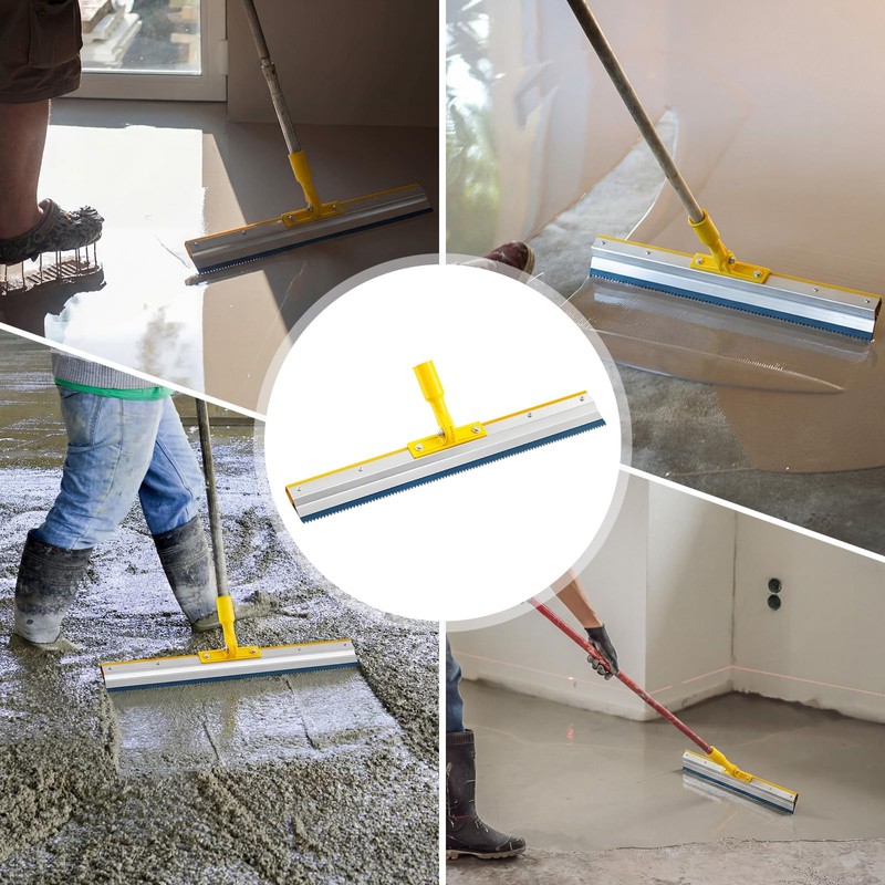 1 Pack 22" Notched Squeegee for Epoxy with 5mm Serrated