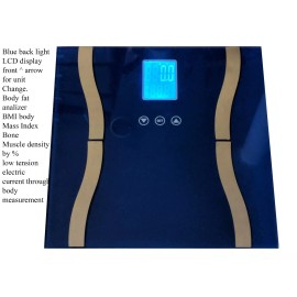 Bathroom scale SWS  Bathroom Scale 400lb Body/body fat scale Tempered Glass +Batteries LCD Digital