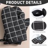1 Pair Oven Gloves, Heat Resistant Oven Mitts Pair, Pot