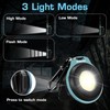 WORKPRO COB Keychain Work Light, Rechargeable Magnetic EDC Keychain Flashlight,