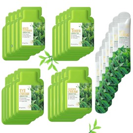 Travel Skincare Set, 50 Pcs Mini Travel Size, Outdoor Travel Kit Includes Facial Cleanser, Toner, Eye Cream, Face Cream, Mud Mask, Skin Care Set for Teens Men Women