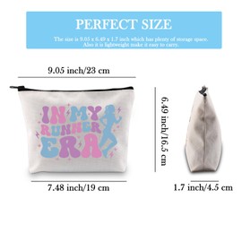 Field Runner Gift Cross Country Gift in My Runner Era Runner Makeup Bag Gift Running Lover (Runner Era Bag EU)