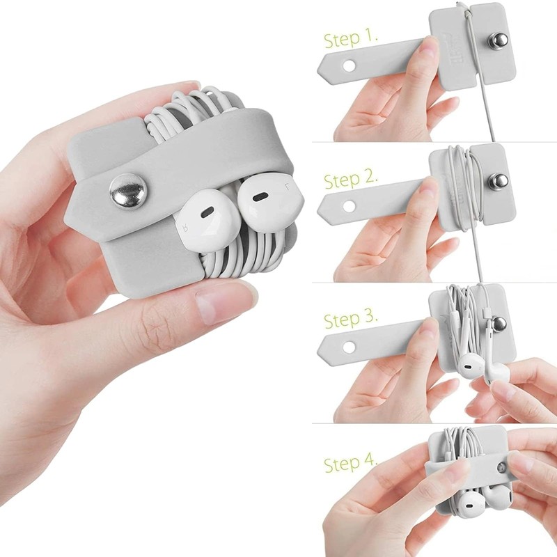 Itisyou イヤホンケース イヤホン コードホルダー イヤホン 収納 ケーブル 巻き取り コード収納 ケーブルホルダー