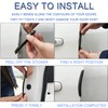 Car Door Edge Guards Protector - 4Pcs Auto Anti-Collision Crash