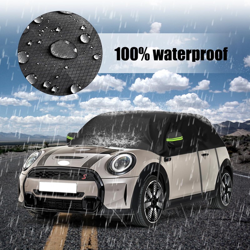 Car Cover Waterproof Replacement for 2000-2024 Mini Cooper 3 Doors,