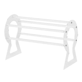 iplusmile Acrylic Headband Holder, Hair Band, Organiser, Acrylic, Hairband, Hoop, Display, Bar Holder, Jewellery, Bracelets, Necklaces, Showcase Storage Organiser Tower