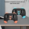 AZURAOKEY Joy Cons Hand Grips for Switch 2 (2025), Ergonomic