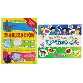 Ejercicios de maduración y tareas, papel y tijeras. Vol. 2