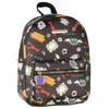 Bioworld Friends TV Show Allover Toss Print Faux Saffiano Leather