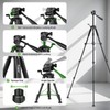 Huepar Tripod 50-inch Extendable Height Tripod Use with Laser Level,
