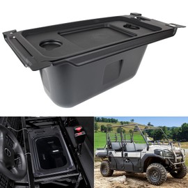 CPOWACE Underseat Storage Box Compatible with 2015-2024 Kawasaki Mule PRO-FX FXR FXT DX DXT Accessories Under Seat Storage Bin Set Organizer Tray Replacement for 99994-1463