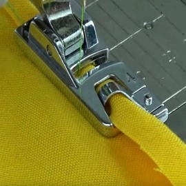 Cutex 1/4" (6mm) Low Shank Rolled Hemmer Foot #P60001 for Domestic Sewing Machine