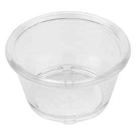 G.E.T. ER-025-CL Clear 2.5 oz. Ramekin, Break Resistant, Clear (Pack of 12)