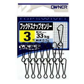 OWNER 72566 Hooked Snap-Only, No. 3
