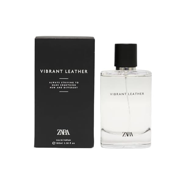 Zara Vibrant Leather EDP Eau De Parfum Cologne for Men