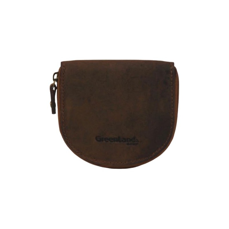 Greenland Nature Monte RFID Leather Coin Purse 10 cm, natural