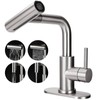 Bietor Bathroom Sink Faucet with 4 Mode Pull Down Sprayer,