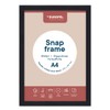 Europel lightweight folding frame DIN A2 matt black powder-coated, easy-click