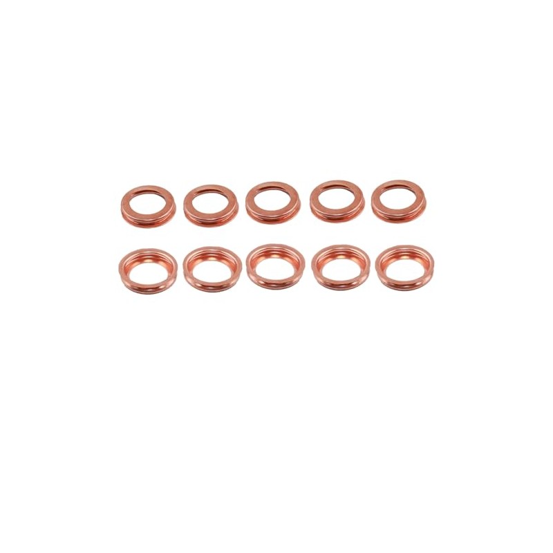 Drain Washer for Nissan, 10 Pieces, Copper M12 11026-01M02 19-17006