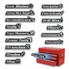 15 Pack Magnetic Toolbox Labels, Tool Box Labels with Magnetic，Toolbox