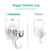 GlobaLink Suction Hooks, Clear Reusable Heavy Duty 3KG Vacuum Suction