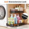 Simple Trending Under Sink Organizer 2 Pack, 2 Tier Cabinet
