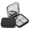 DECHOUS 2pcs Empty Eyeshadow Makeup Containers Magnetic Palette with Removable