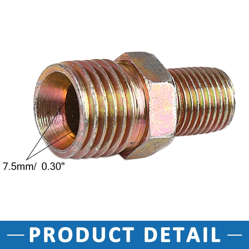 A ABSOPRO Car Hose Fitting Connector Adapter M10x1.0mm M14x1.5mm (Set