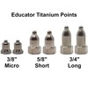 Educator Long Standard Titanium Contact Points for Educator Remote Dog