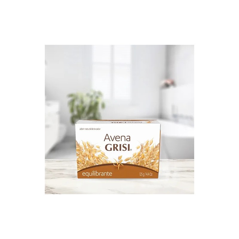 Jabón en Barra Grisi Avena 125g