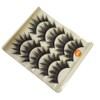 5 Pairs Black Thick Makeup Natural False Eyelashes Eye Lash