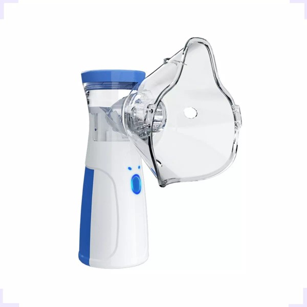 Nebulizador Inalámbrico Ultrasónico | Nebulizer Inalador | Color Azul |