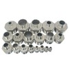 Megairon 1" x 3/4" Male Threaded Reducing Nipple Fitting/Adapter,Stainless Steel