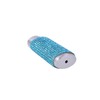 Silver Lighter Sleeve Case with Aqua Marine Rhinestones LS53