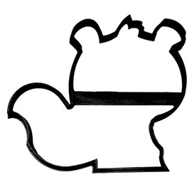 BABY SKUNK OUTLINE WOODLAND FOREST ANIMAL COOKIE CUTTER MADE IN USA PR3637