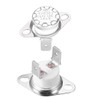 sourcing map KSD301 Thermostat 185°C/365°F 10A Opener N.C Adjustment Snap