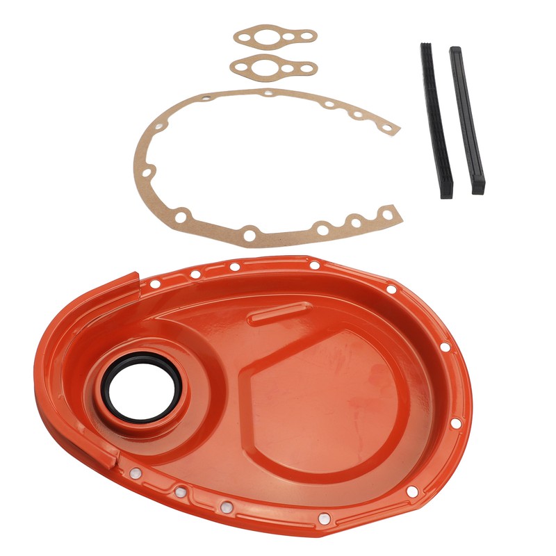 Timing Chain Cover Gasket Seal Bolts Kit Metal for SBC